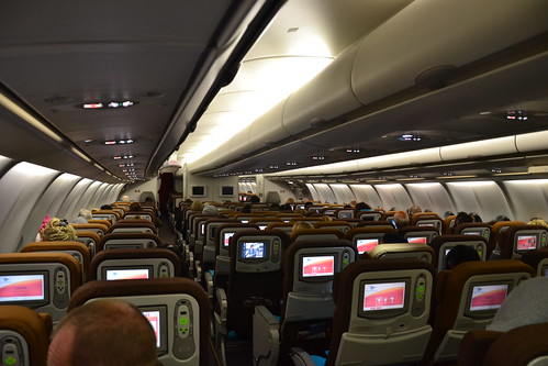 Garuda Airplane Cabin