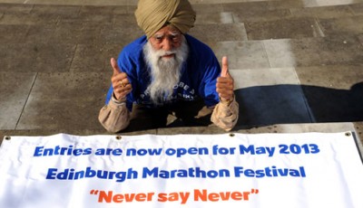 Edinburgh Marathon Festival 2012 aneb Jak jsem se stal dědečkem