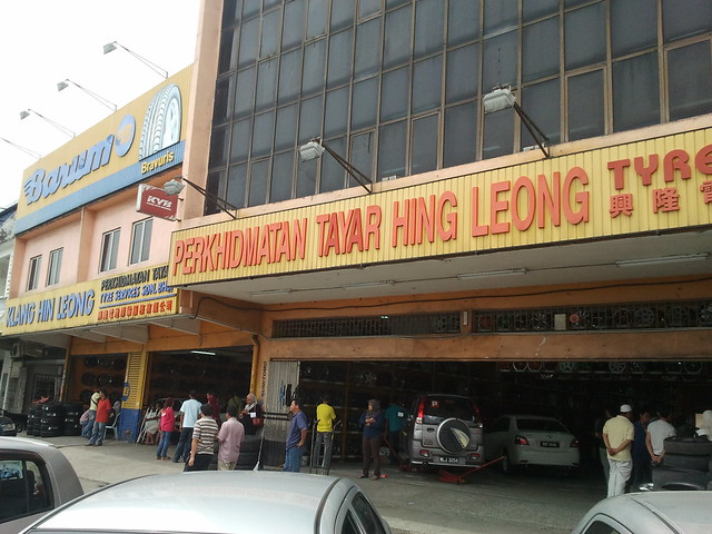 Services klang tyre hin leong Klang Hin