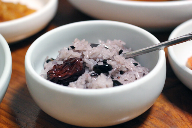 Fancy traditional Korean rice