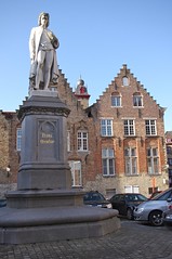 Statue of Hans Memling (Flemish Painter)