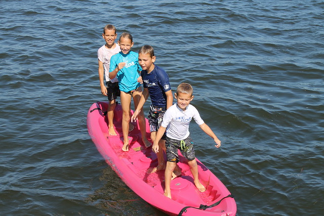 Four on a Kayak 1