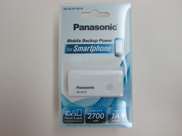 Panasonic Mobile Booster QE-QL101 - Packaging Front
