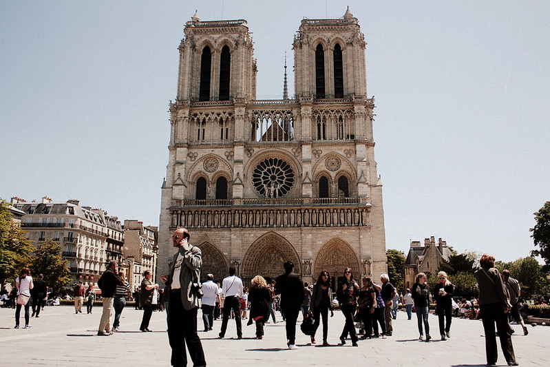 Notre Dame de Paris facade