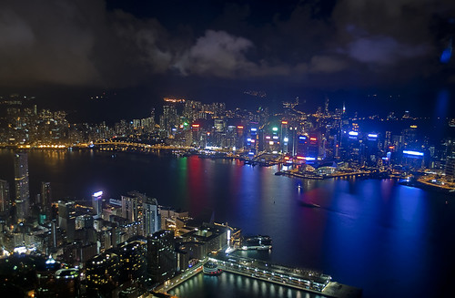 Hong Kong views from Ozone bar