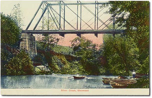 people usa man color men history boats mail bridges indiana transportation rivers pedestrians streams businesses railroads postmark newalbany floydcounty hoosierrecollections