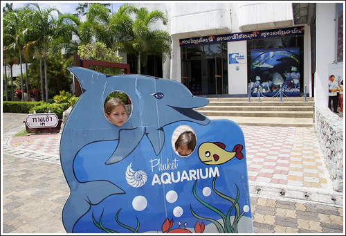 Kids at Phuket Aquarium