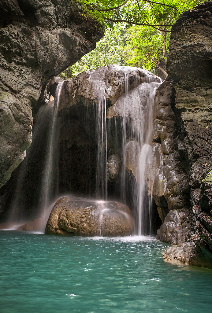Somerset Waterfalls, Port Land, Jamaica, West Indies - a ...