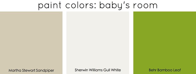paint colors baby's room