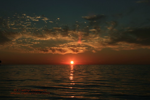 sunset sky lake beach water newyorkstate lakeontario waynecounty sodusbay soduspoint