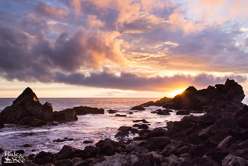 ocean california statepark ca sunset beach pacific seal rockypoint patrickspoint