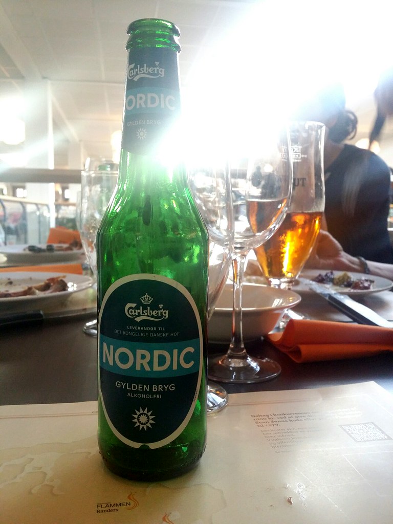 (Free alcohol Calsberg) dinner with Elopak stuff at Flammen Aarhus Denmark