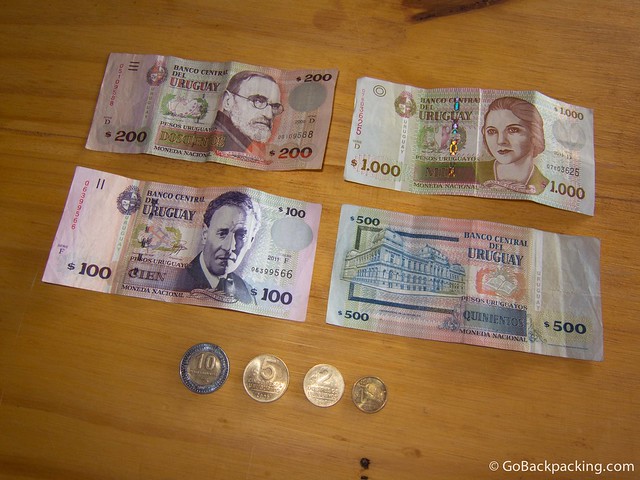 Uruguayan pesos