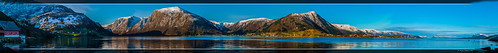 panorama norway norge fjord sognefjord risnefjord