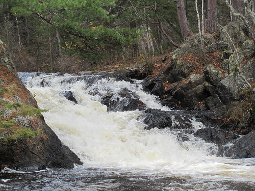 county wisconsin foot waterfall falls eighteen marinette
