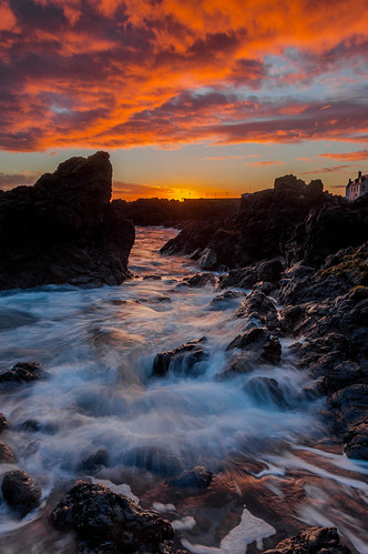 sea sunrise scotland movement rocks colours sigma hitech stabbs