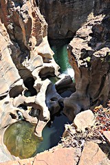 Bourke's Luck Potholes in the Blyde River Canyon of South Africa