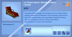 Le Cirque Esprit- Bearded Lady's Lounge
