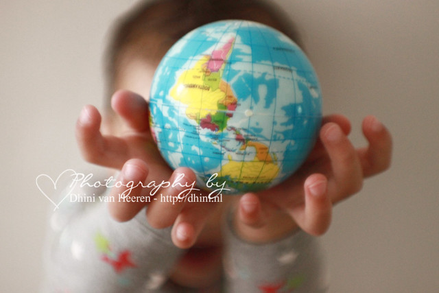 the world on my hand
