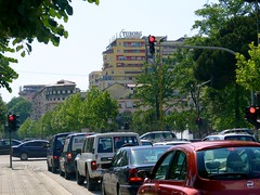 Tirana traffic