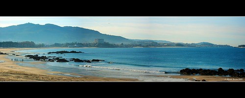 sea seascape landscape mar paisaje vigo rocas 2012 panorámica playadesamil alfredobarros