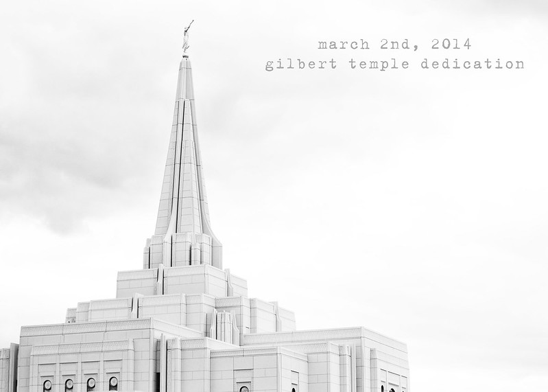 Gilbert Temple Dedication