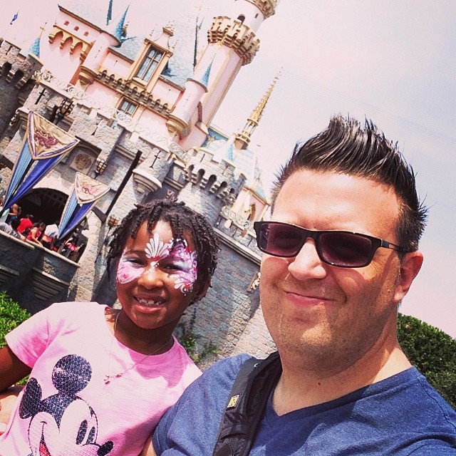 Fun day at Disney with my little gal!