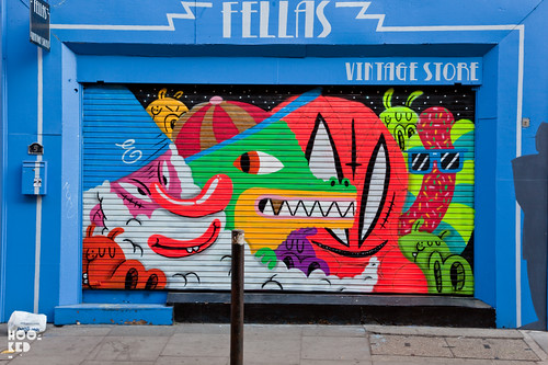 Malarky London Street Art Shutter