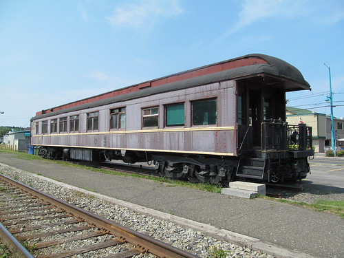 canada québec railroadcar gaspésie amqui passengercars lamatapédia amquirailwaystation