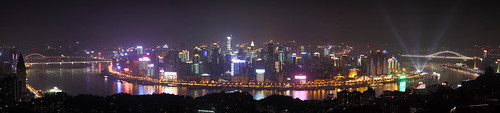 china canon river cityscape 7d nightscene chongqing yangze 24105l