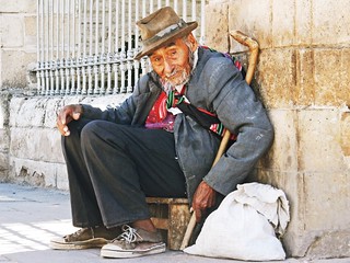 Local man in Ayacucho