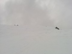 Gipfel Magerstein in Sicht, nur noch wenige Meter