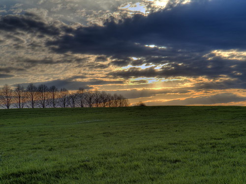 sunset green grass clouds worship hill nj christian bliss powerpoint hdr slope exxon grassy 4x3