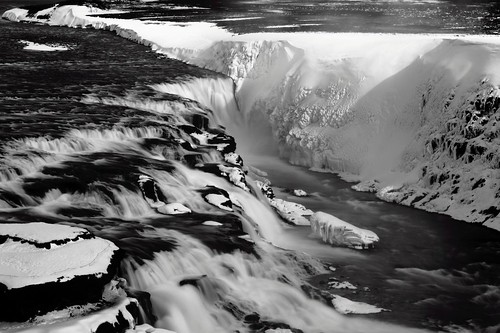 longexposure winter waterfall iceland gulfoss ndfilters westerniceland icelandinwinter