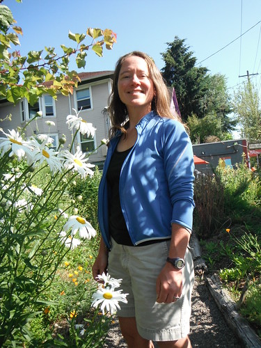 Bureau of Environmental Service's Grey to Green Canopy Coordinator Jennifer Karps