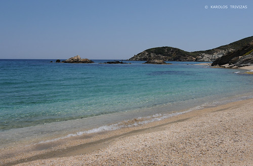 blue sea beach water sand rocks waves turquoise pebbles greece shore slope reefs evia digitalcameraclub platanistos blinkagain