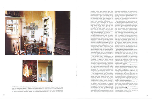 Peter's previous house in World of Interior 1998 Jan. -6-