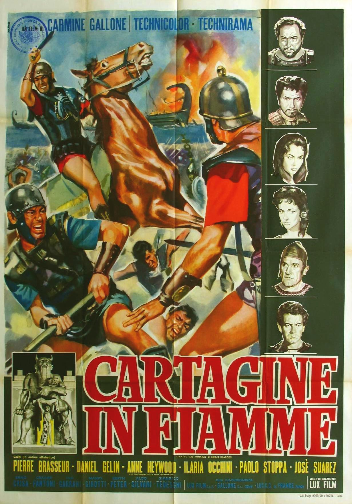 Carthage in Flames (1960)
