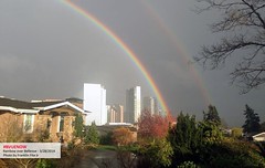 Bellevue rainbow - photo by franklin fite jr | Bellevue.com
