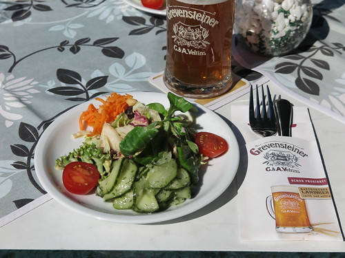 Salat in der Gaststätte Zille in Herne