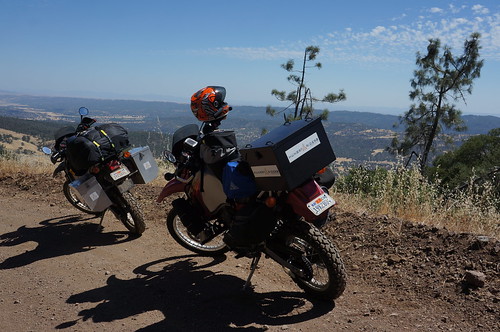 california landscape horizon scenic motorcycles dirtroad dirtbike klr650 parkfieldgrade kawasakiklr hungryriders