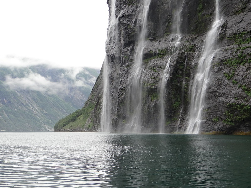 Waterfall at Geiranger Norway