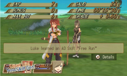 Tales of the Abyss - free run