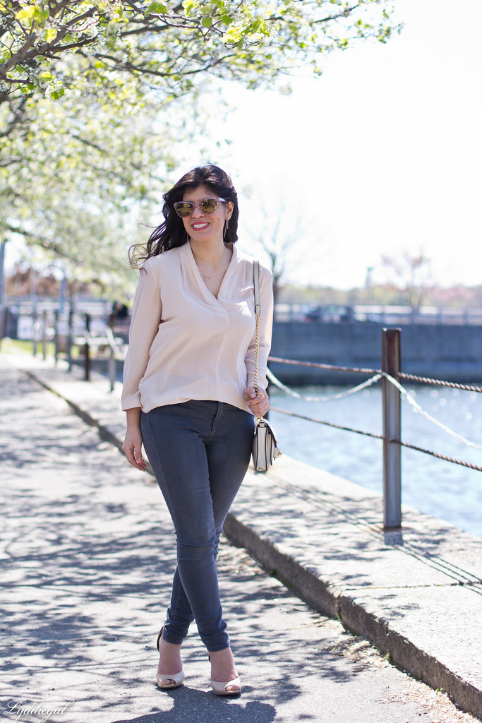 blush blouse, grey jeans, linea pelle bag, pink sunglasses-1.jpg