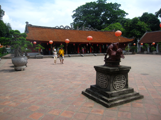 The Temple of Literature is a must-see landmark during a tour of Hanoi