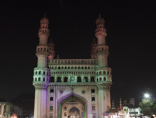 travel india building history architecture night place clear nightview hyderabad charminar islamicarchitecture incredibleindia