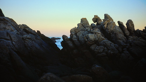 ocean africa sunset landscape southafrica rocks indian south slide western cape ft nikkormat agulhas 197704 edk7 af113