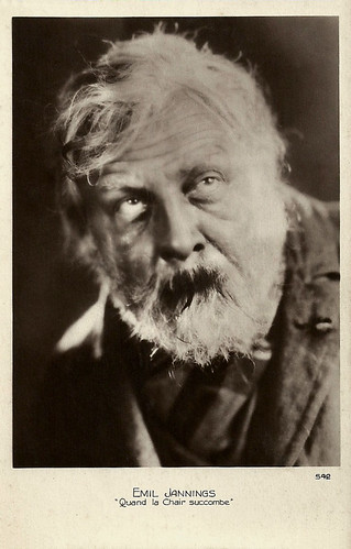 Emil Jannings in The Way of All Flesh