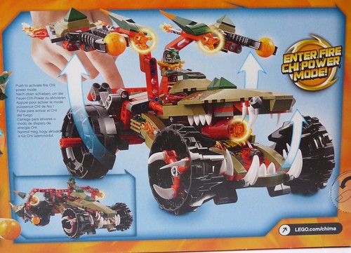 LEGO Legends of Chima Cragger’s Fire Striker (70135)