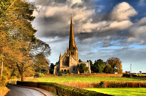 cloud west church norfolk medieval spire hdr cruciform cathedrallike jammo canoneos60d sigma1770os